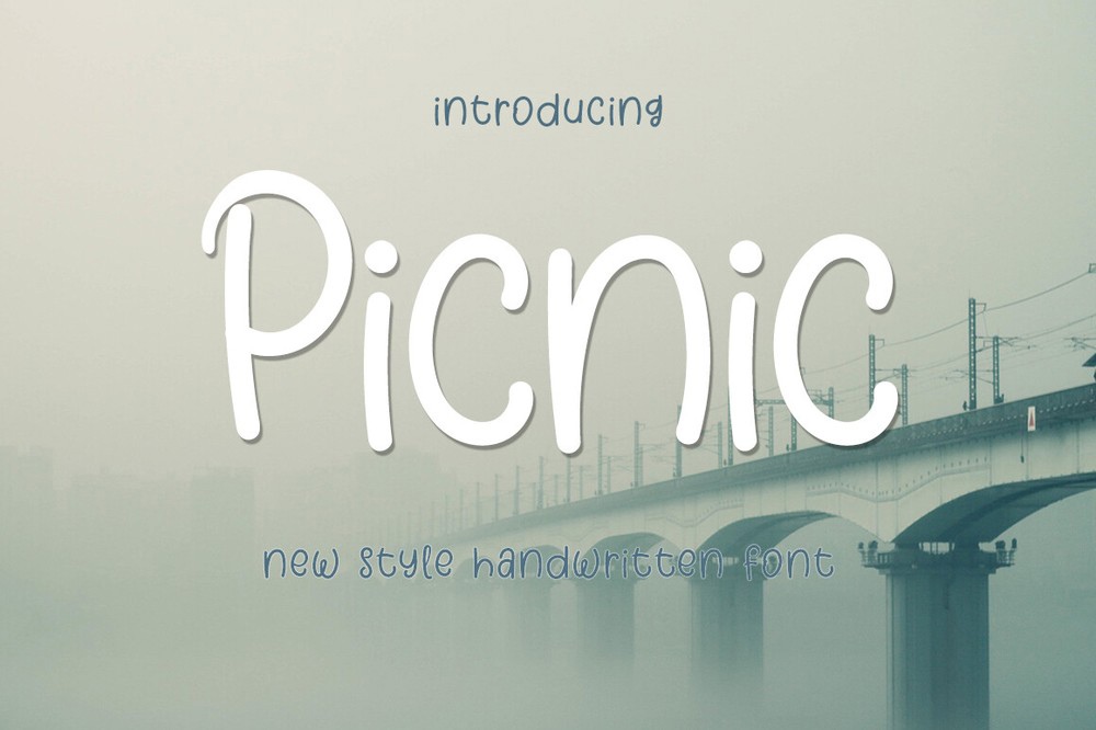 Picnic Font preview