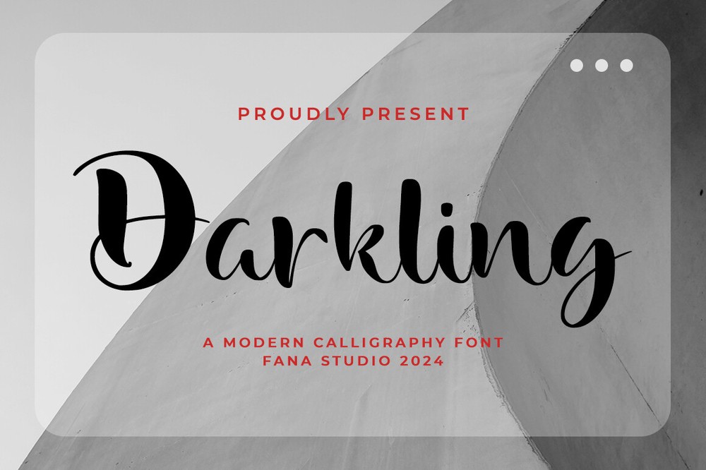 Darkling Regular Font preview