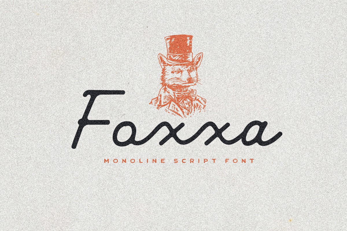 Foxxa Regular Font preview