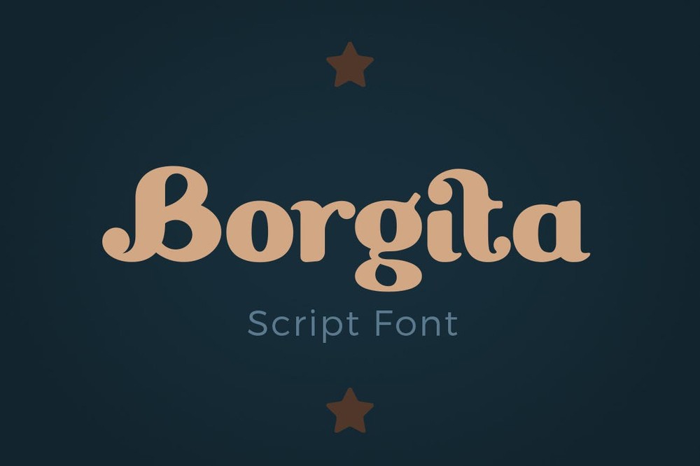 Borgita Font preview