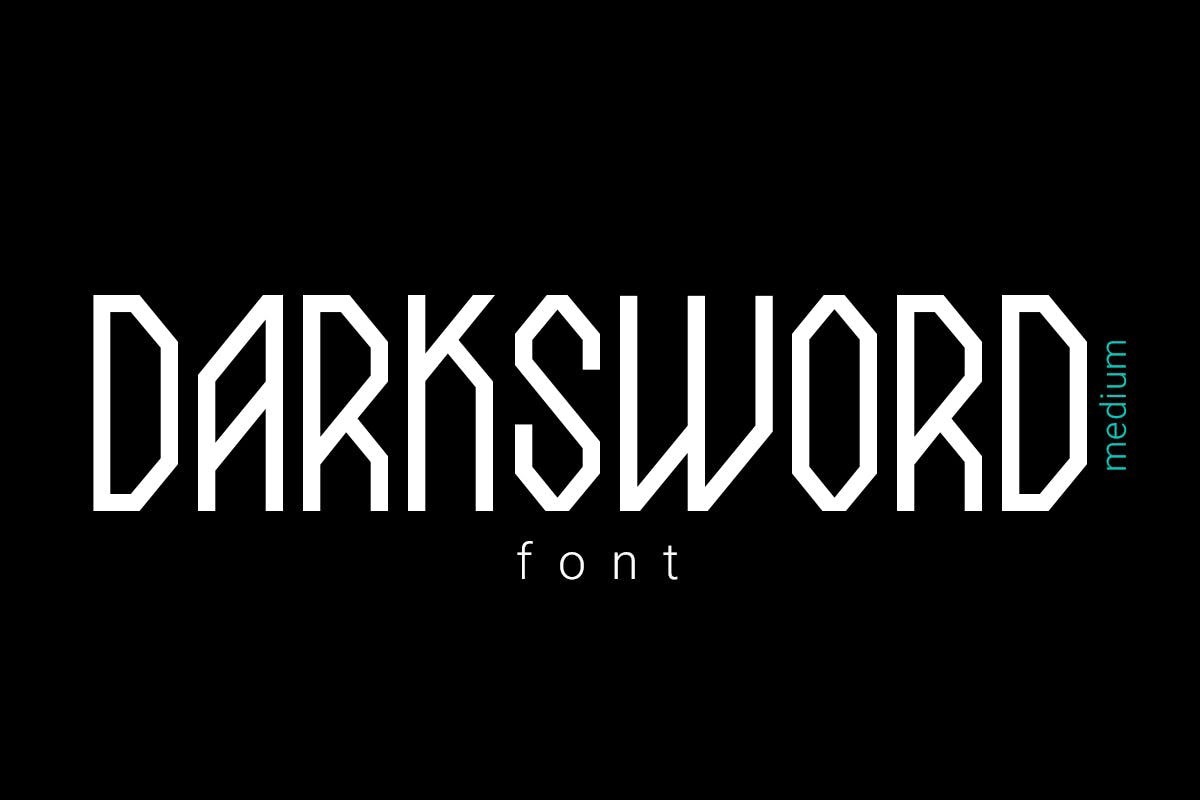 DarkSword Medium Medium Font preview