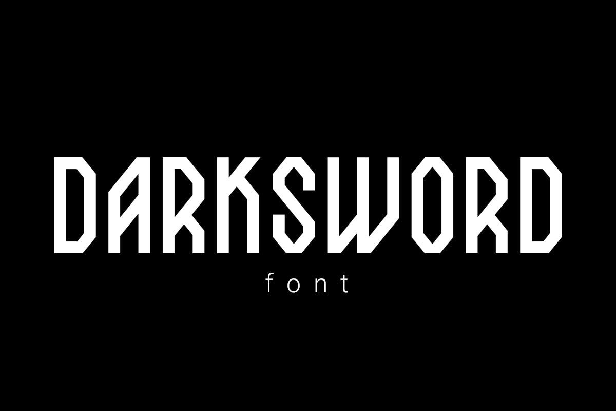 DarkSword Bold Bold Font preview