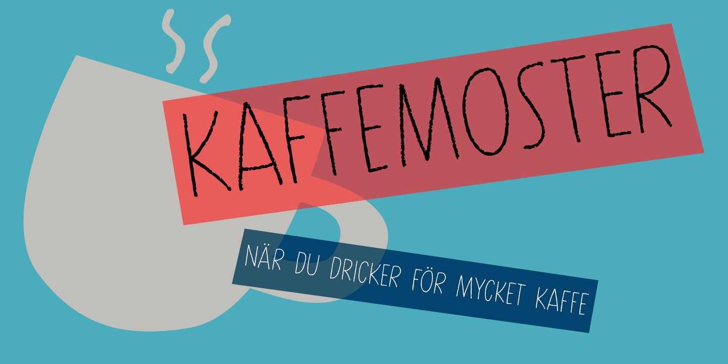 Kaffemoster Font preview