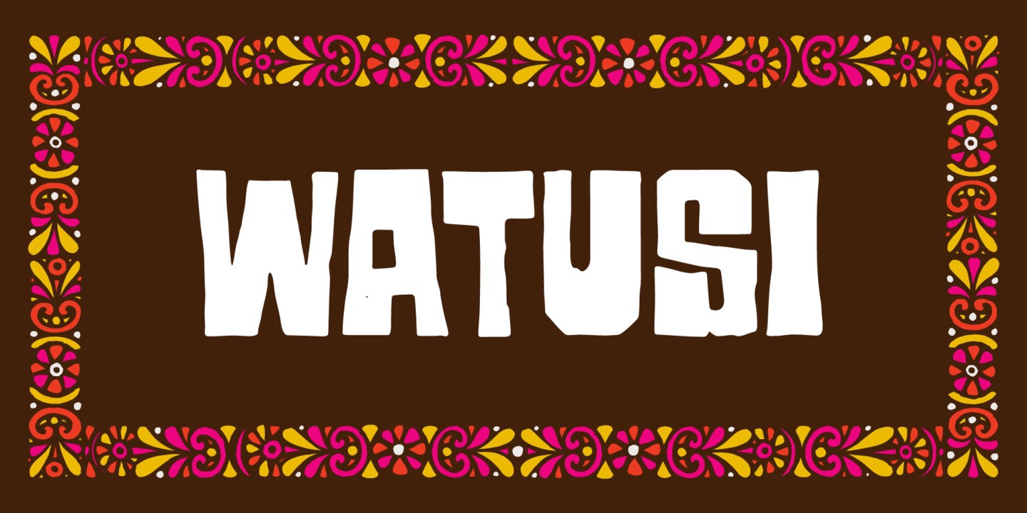 Watusi Regular Font preview