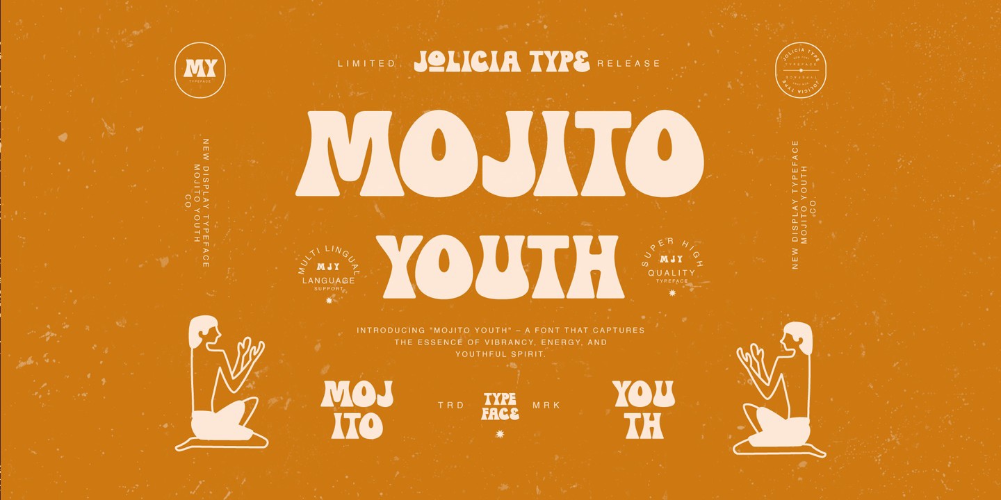 Mojito Youth Font preview