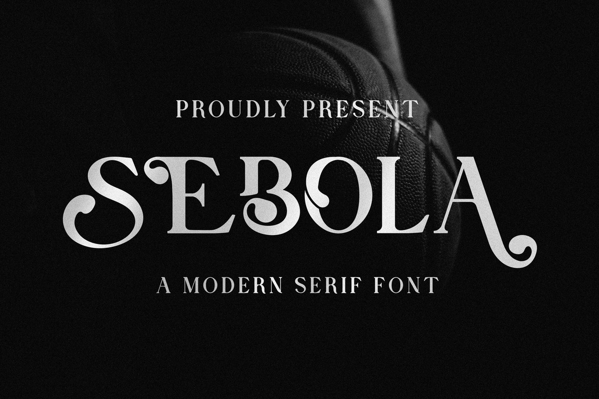 Sebola Regular Font preview