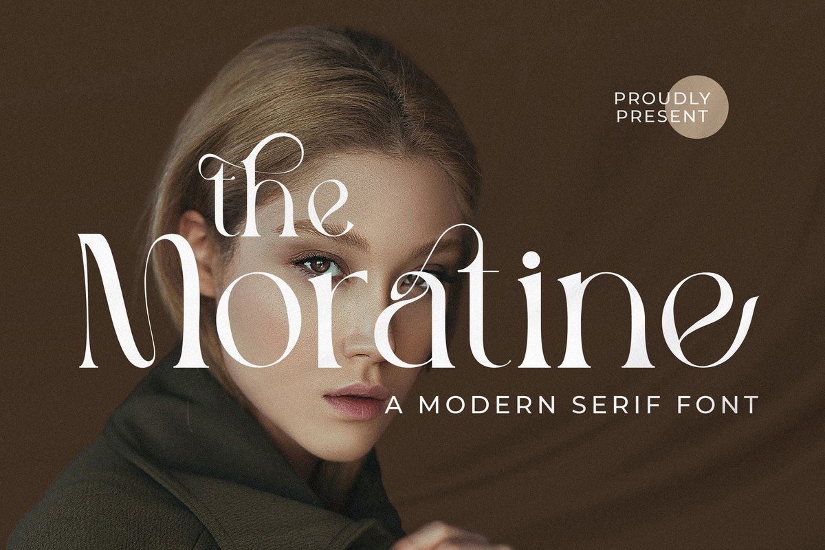 The Moratine Font preview