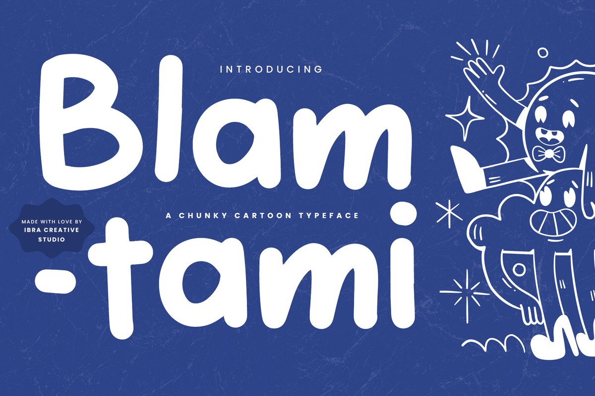 Blamtami Regular Font preview