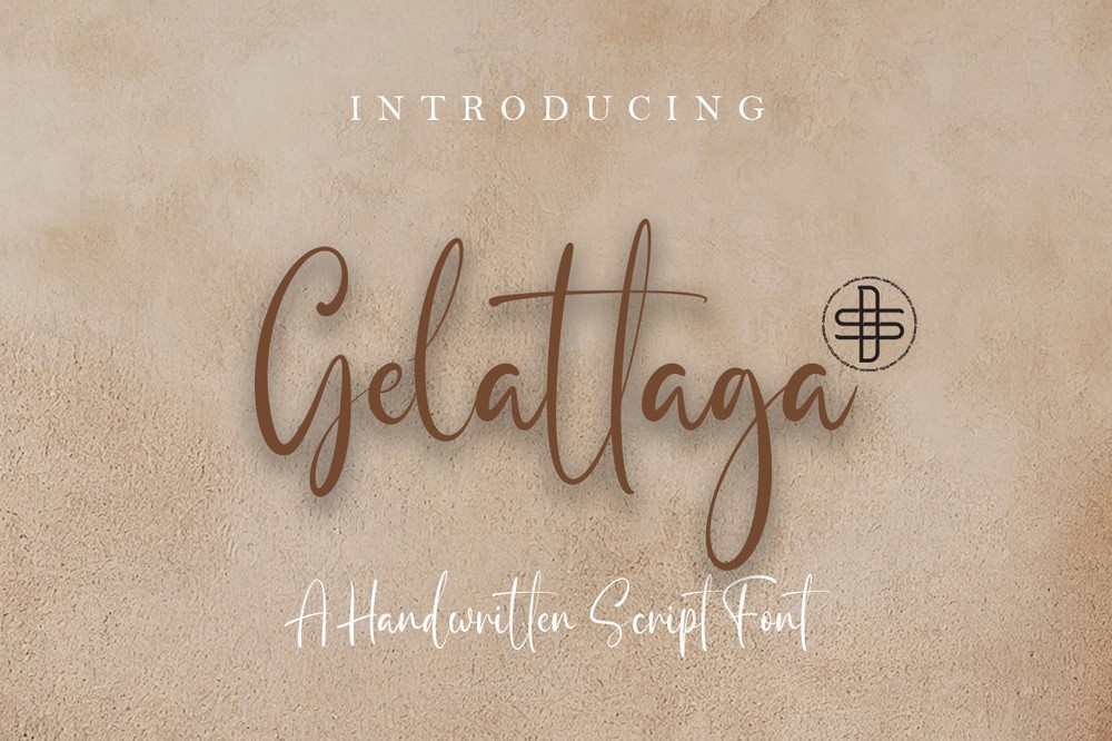 Gelattaga Regular Font preview