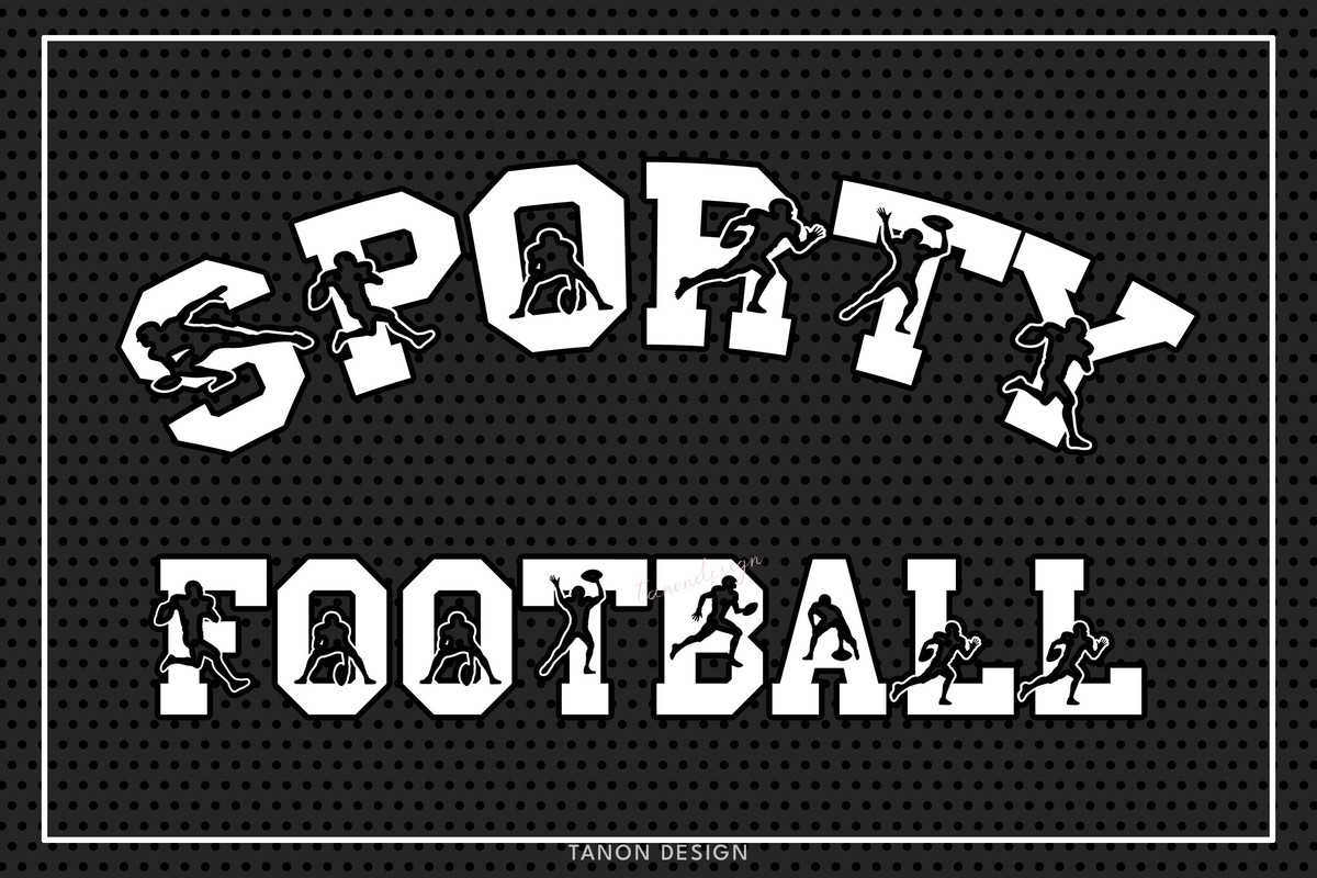 Sporty Football Font preview