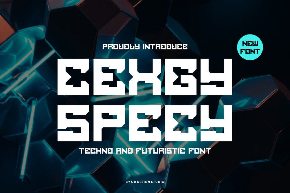 Cexgy Specy Font preview