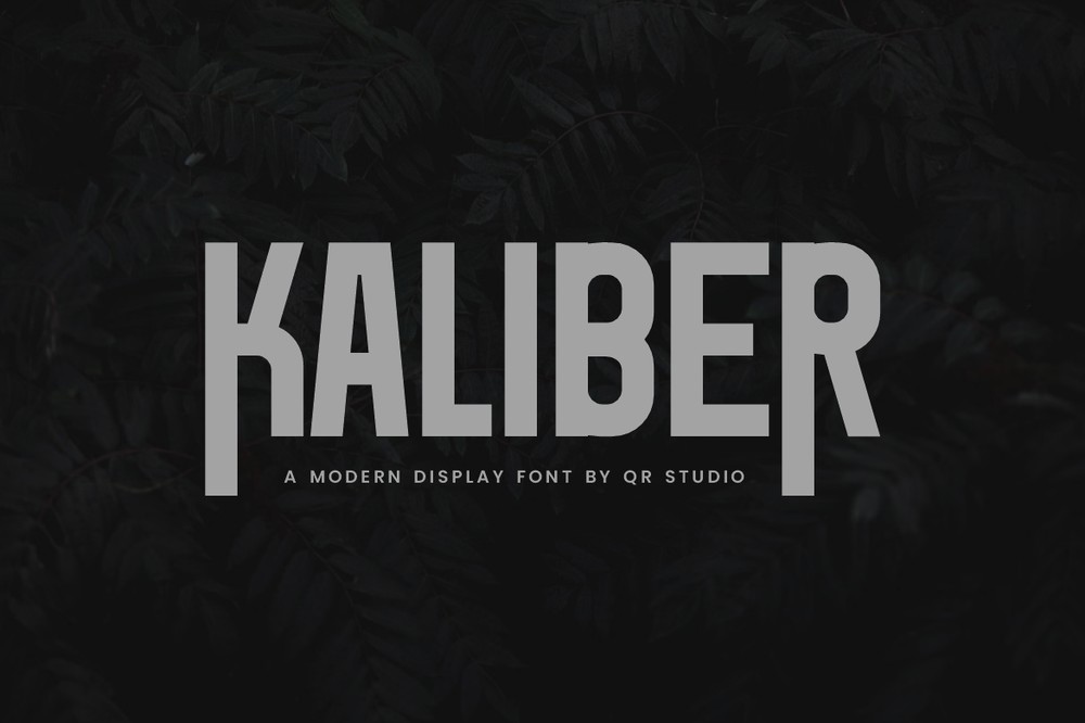 Kaliber Font preview