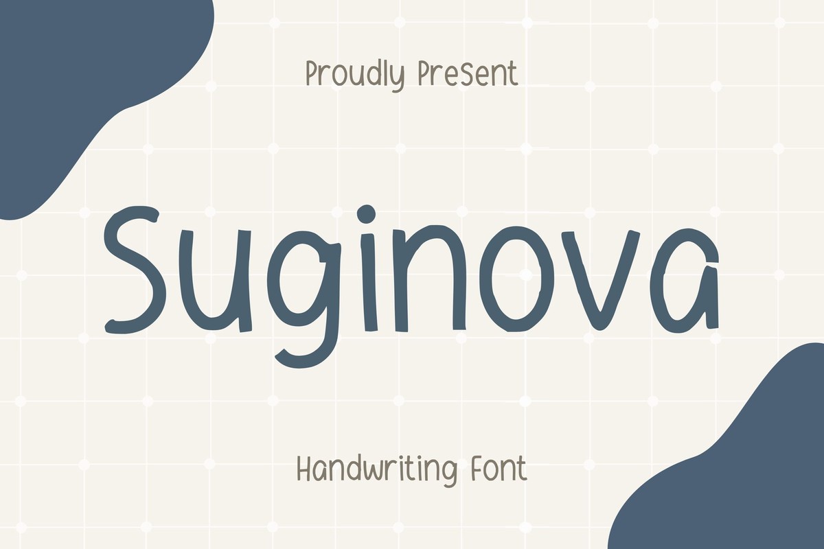 Suginova Regular Font preview