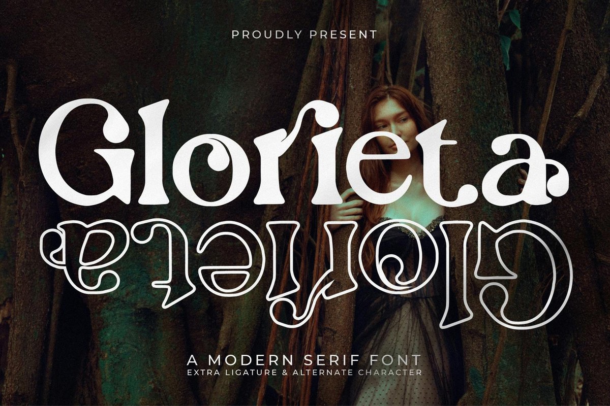 Glorieta Regular Font preview