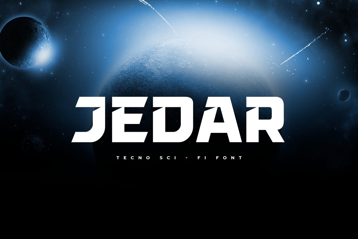 Jedar Regular Font preview