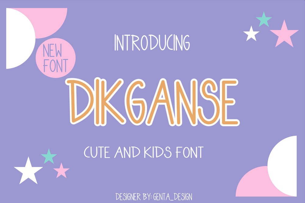 Dikganse Regular Font preview