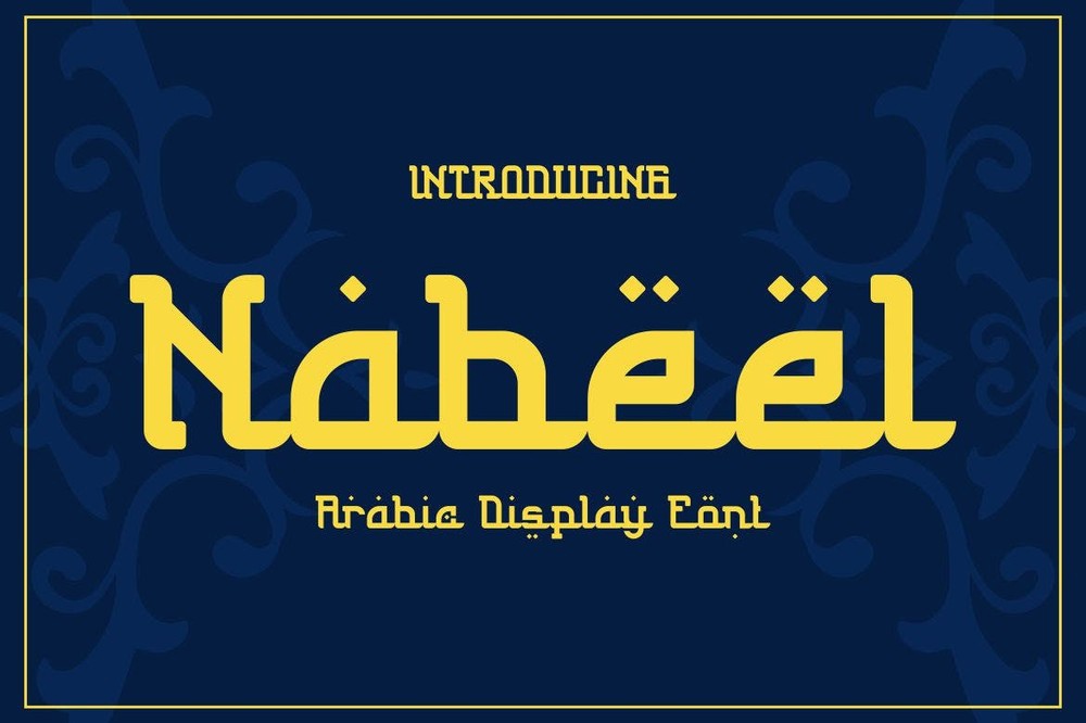 Nabeel Regular Font preview