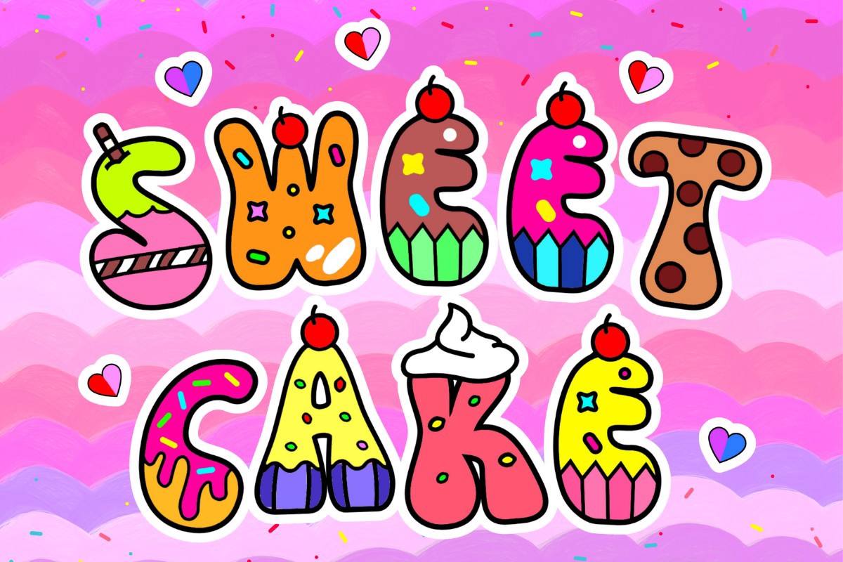 Sweet Cake Font preview