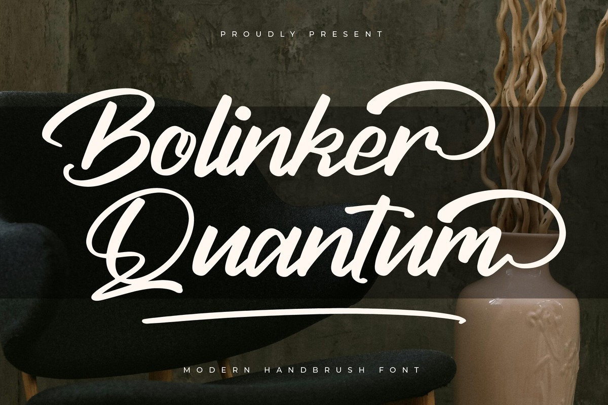 Bolinker Quantum Regular Font preview