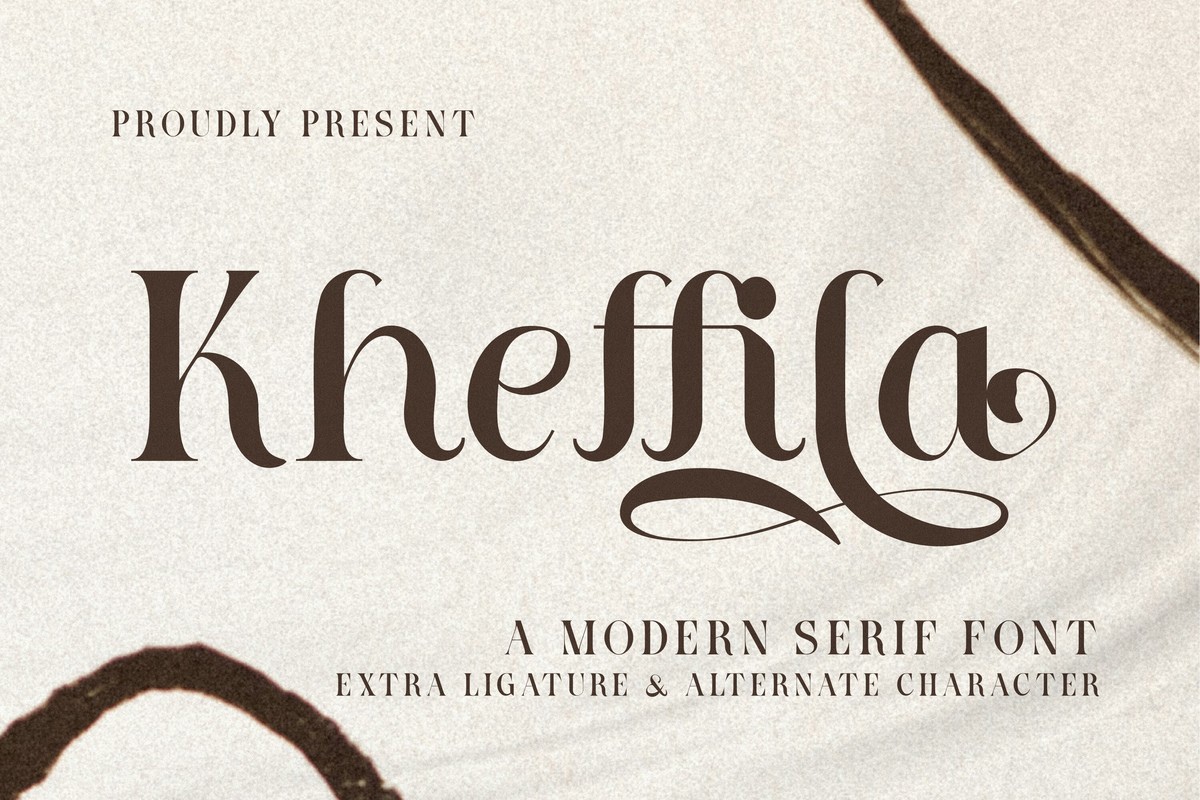 Kheffila Font preview