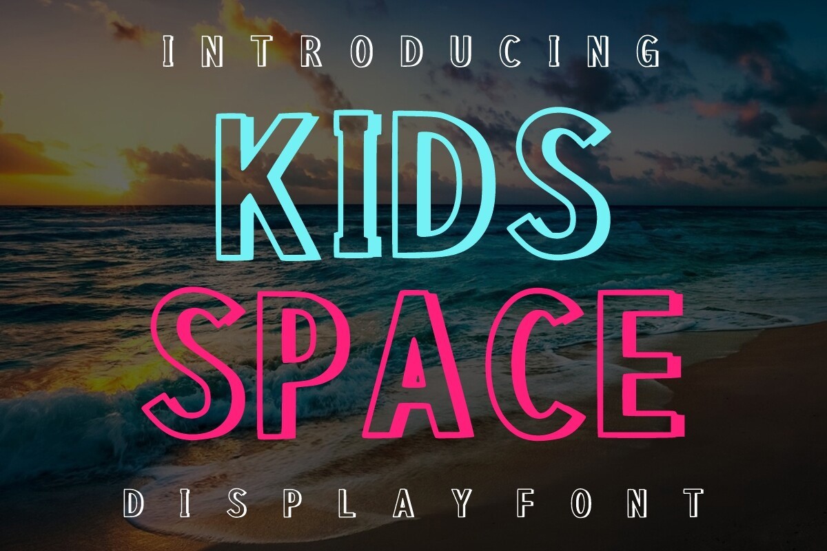 Kids Space Font preview