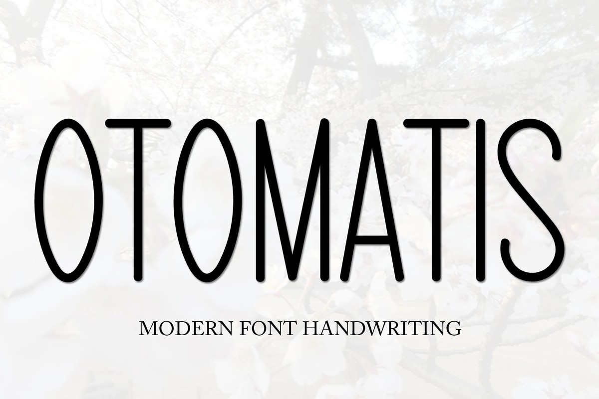 Otomatis Font preview