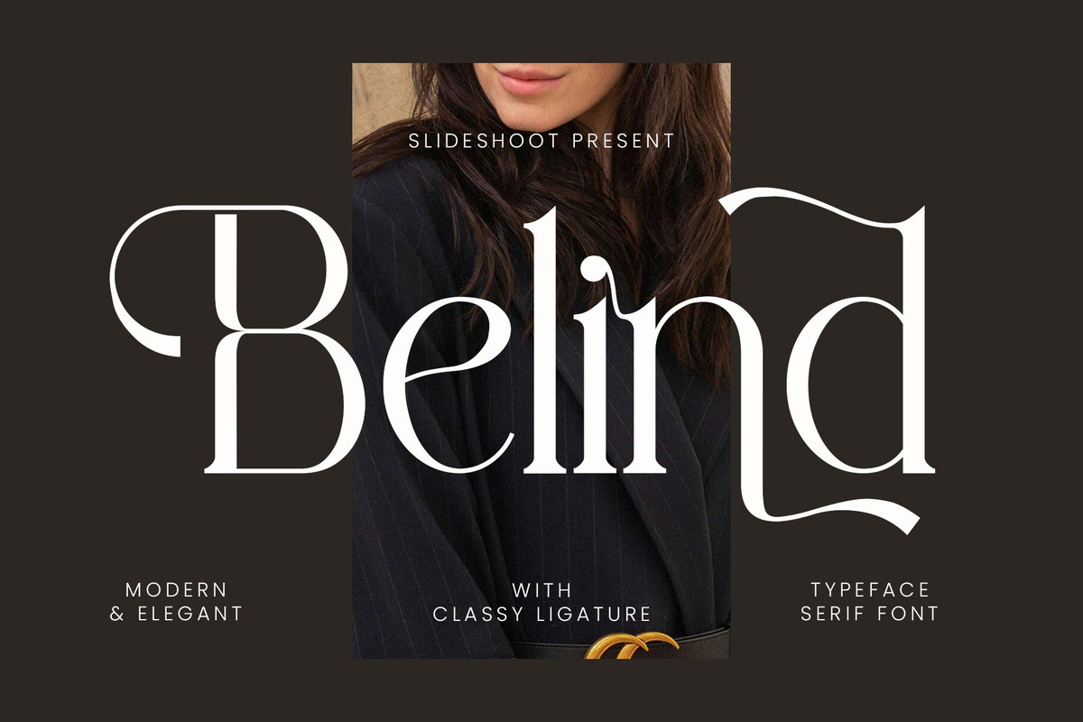 Belind Regular Font preview