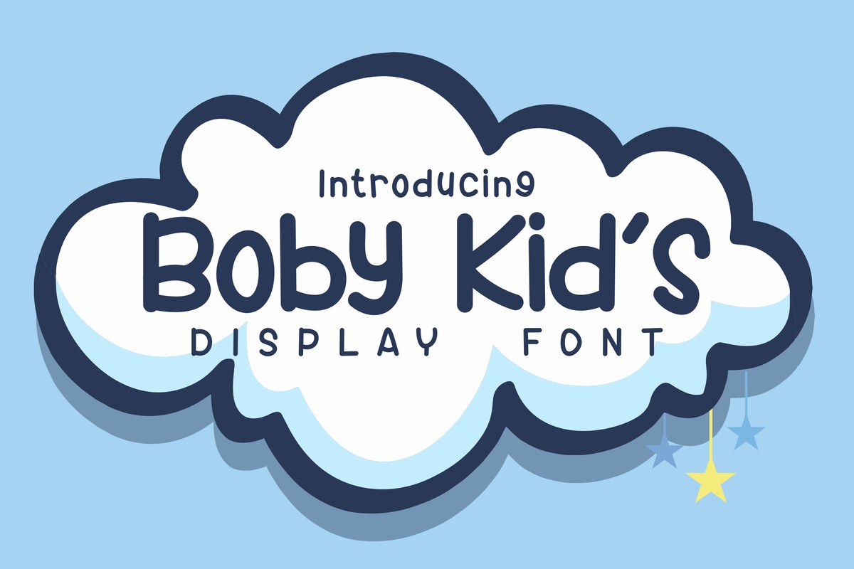 Boby Kid's Font preview