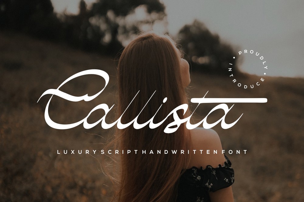 Callista Regular Font preview