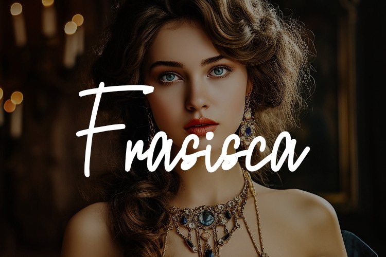 Frasisca Regular Font preview