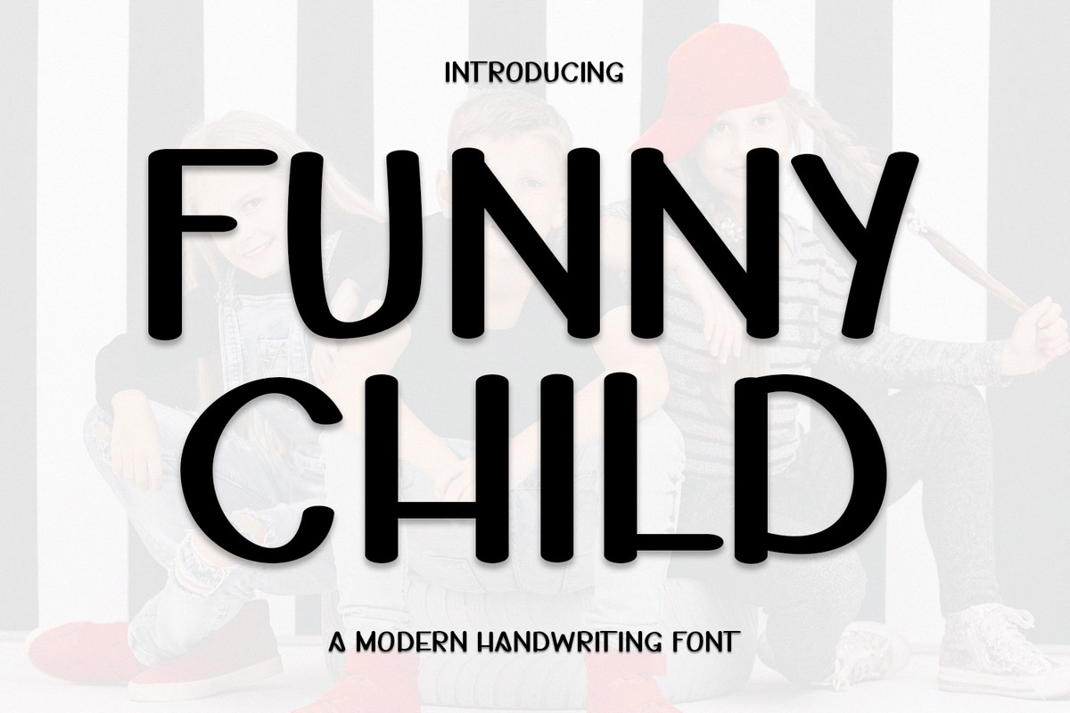 Funny Chlid Regular Font preview