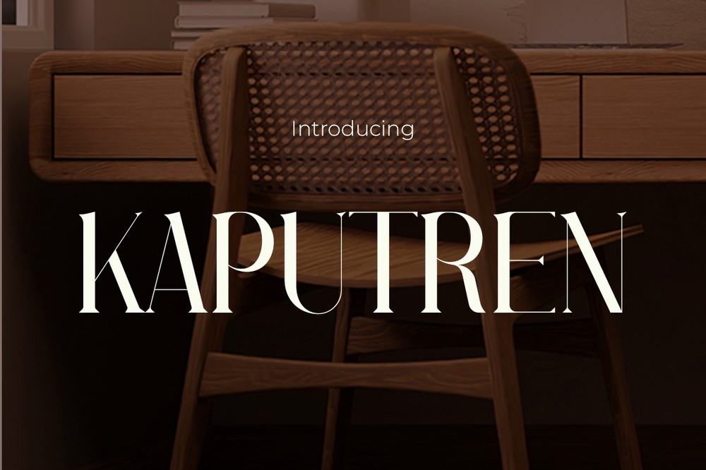 Kaputren Font preview