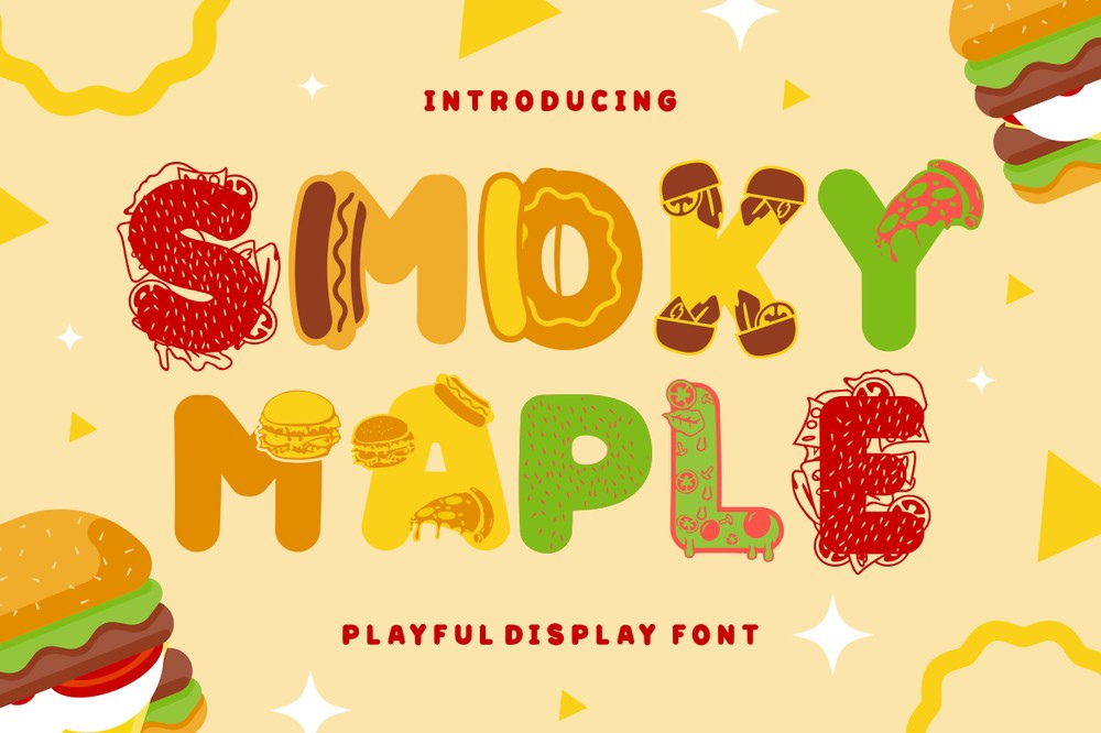 Smoky Maple 1 Font preview