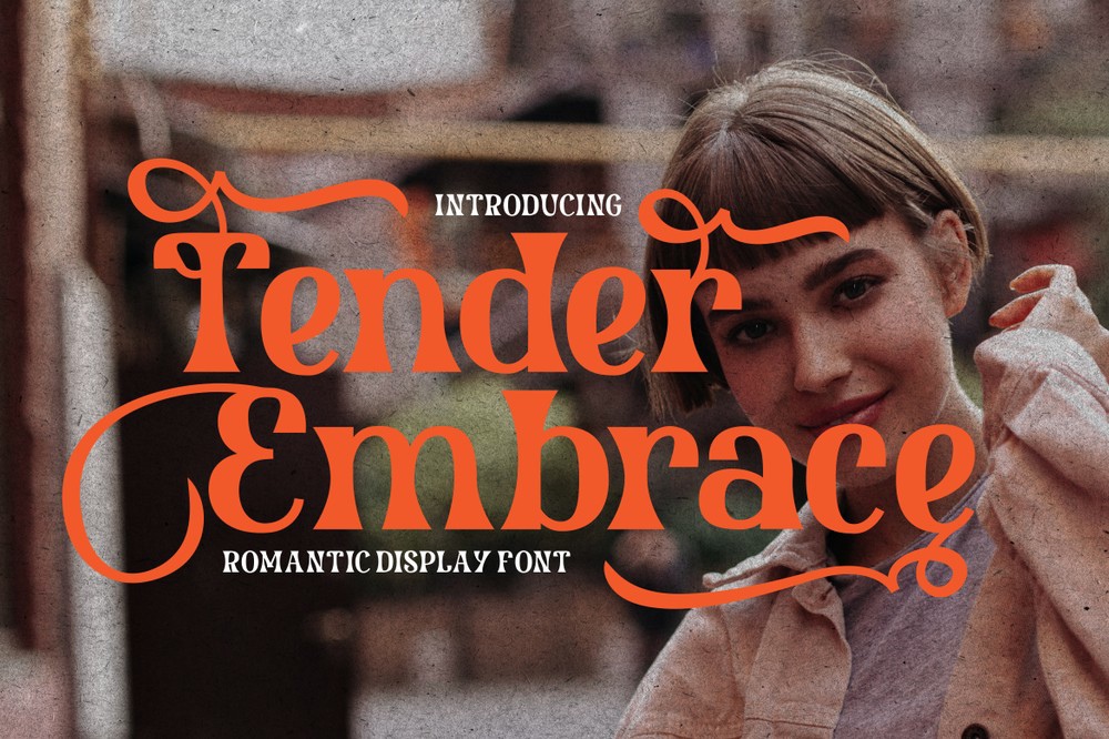 Tender Embrace 1 Font preview