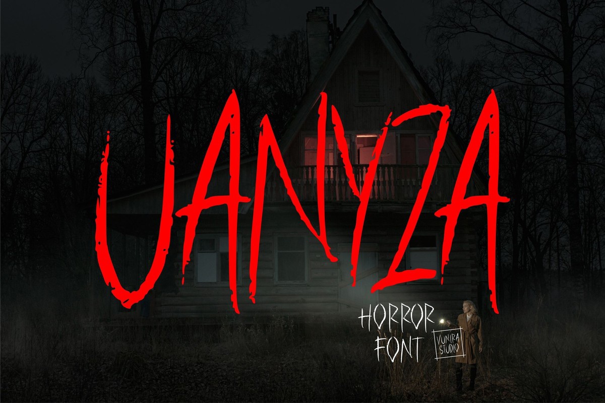 Vanyza Regular Font preview