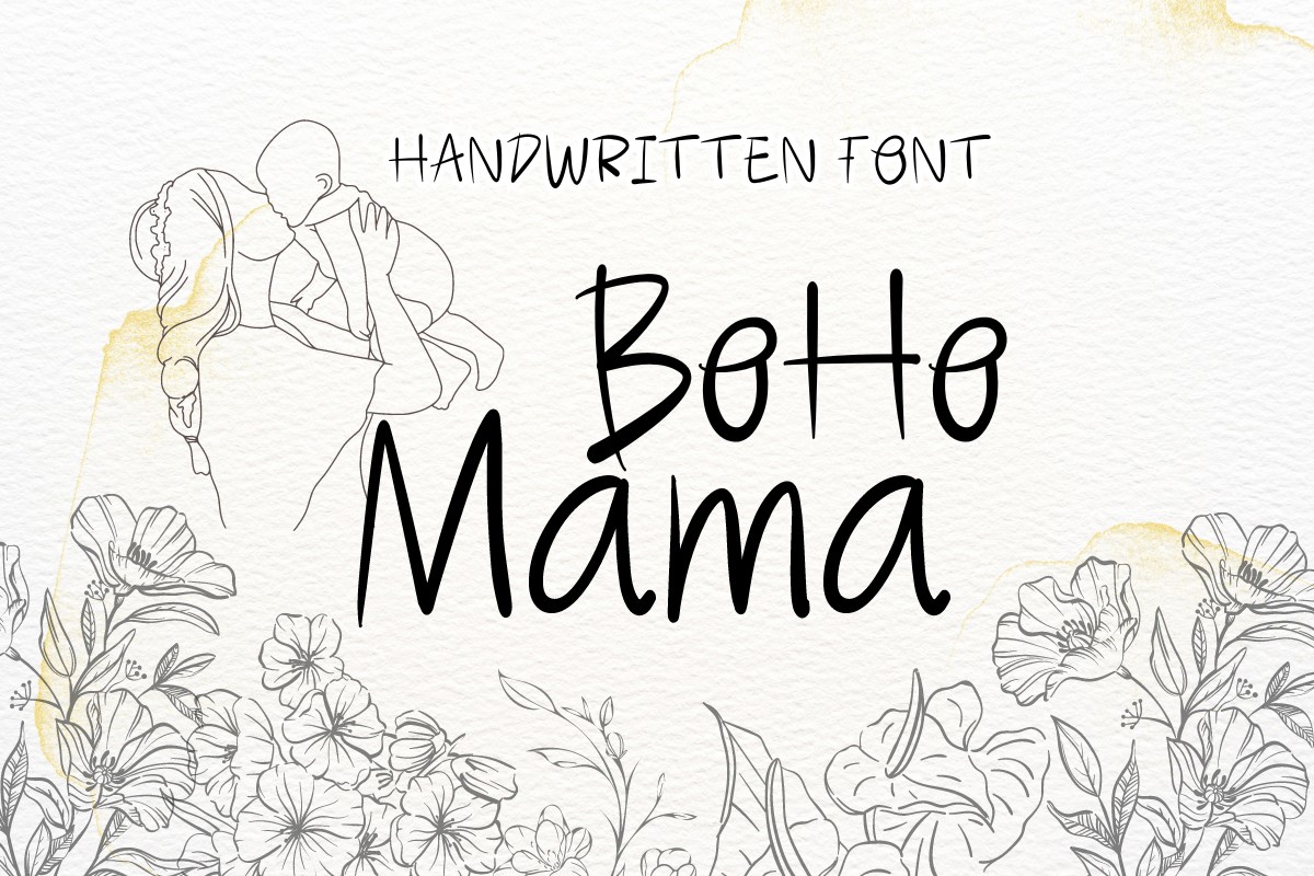 BoHo Mama Font preview