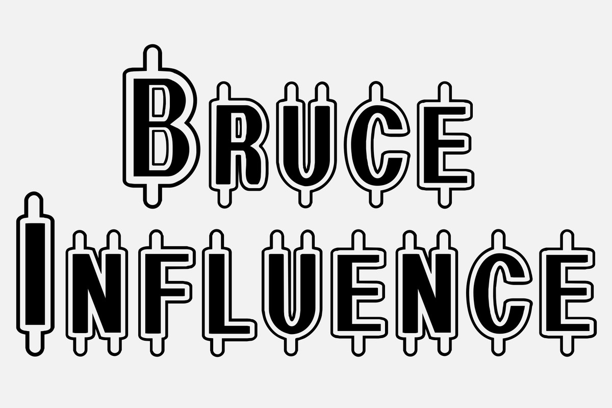 Bruce Influence Regular Font preview