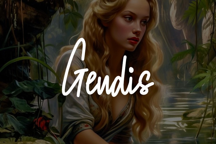 Gendis Regular Font preview