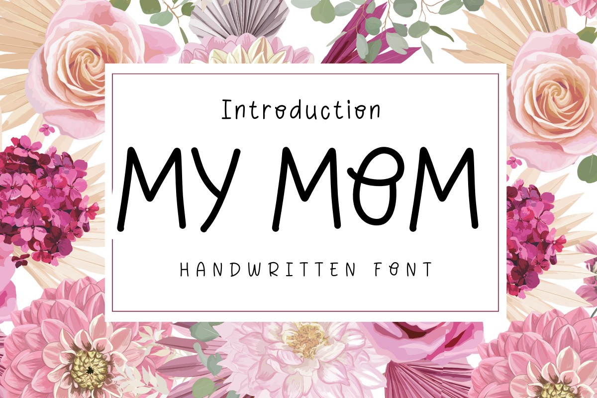 My Mom Regular Font preview