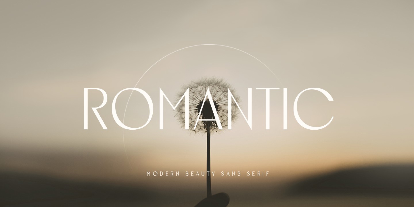 Romantic Font preview