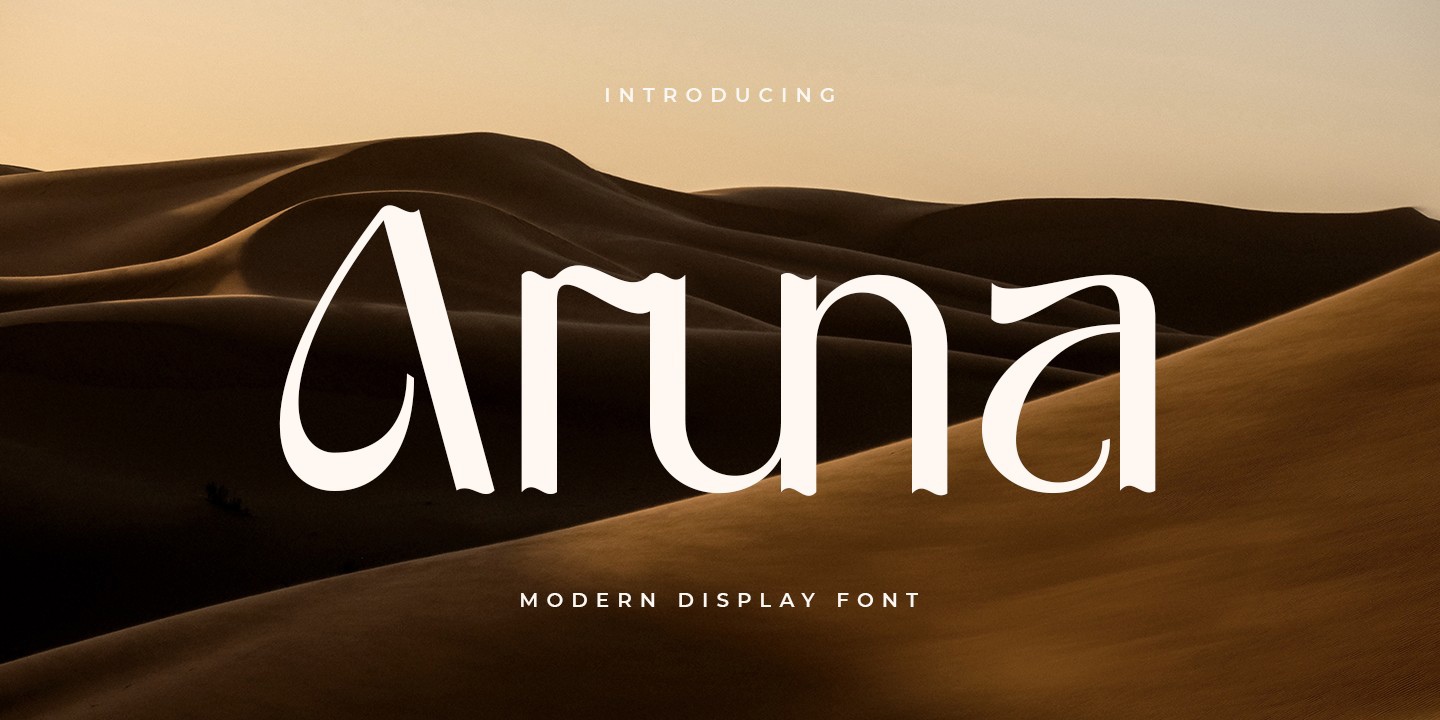 Aruna Font preview