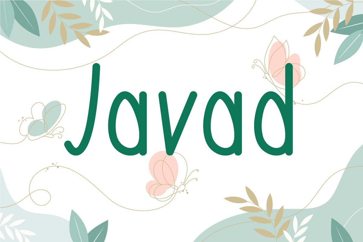 Javad Regular Font preview