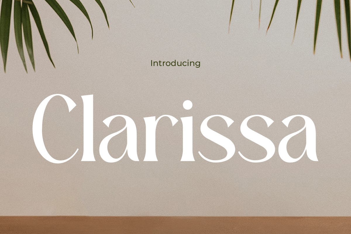 Clarissa Regular Font preview