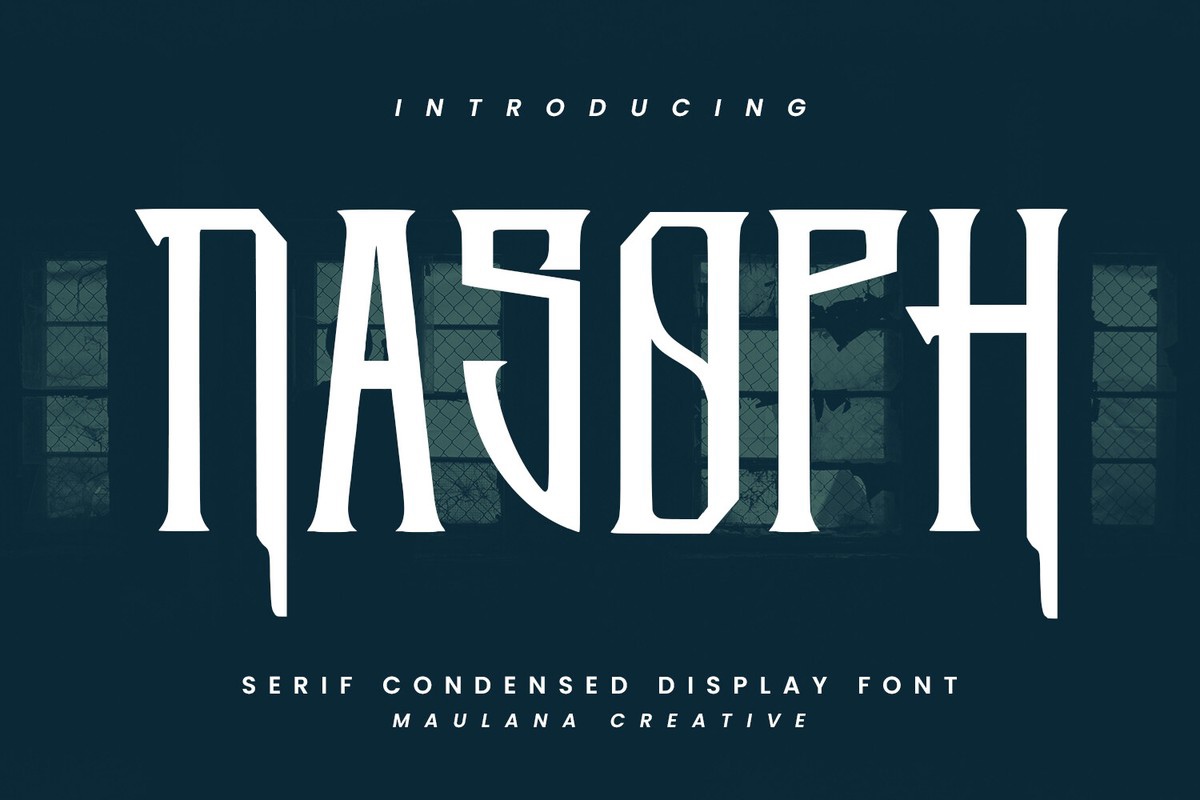 Nasoph Regular Font preview