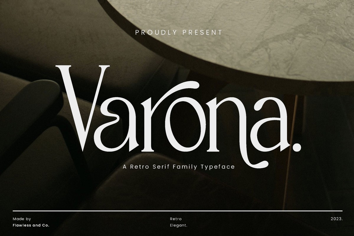 Varona Extra Light Font preview