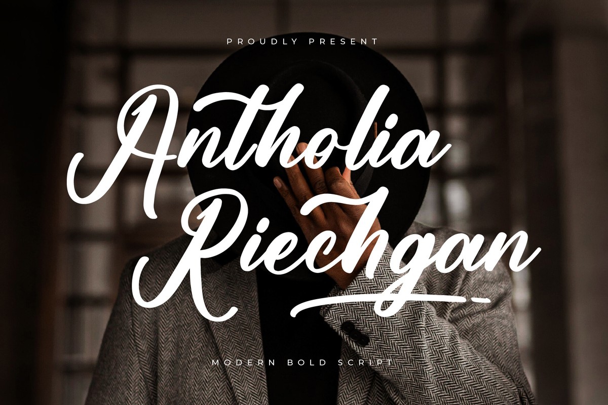 Antholia Riechgan Font preview