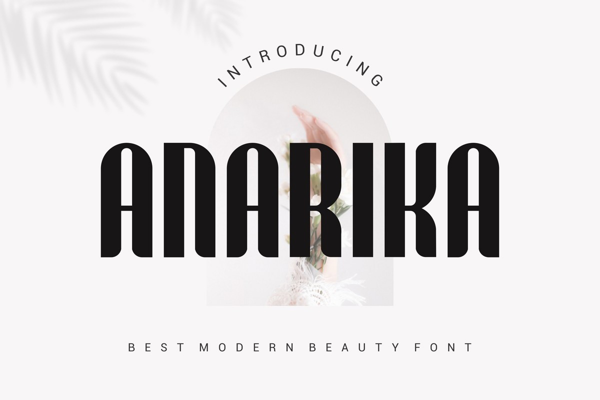 Anarika Font preview