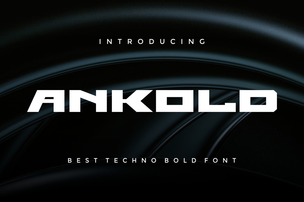 Ankold Font preview