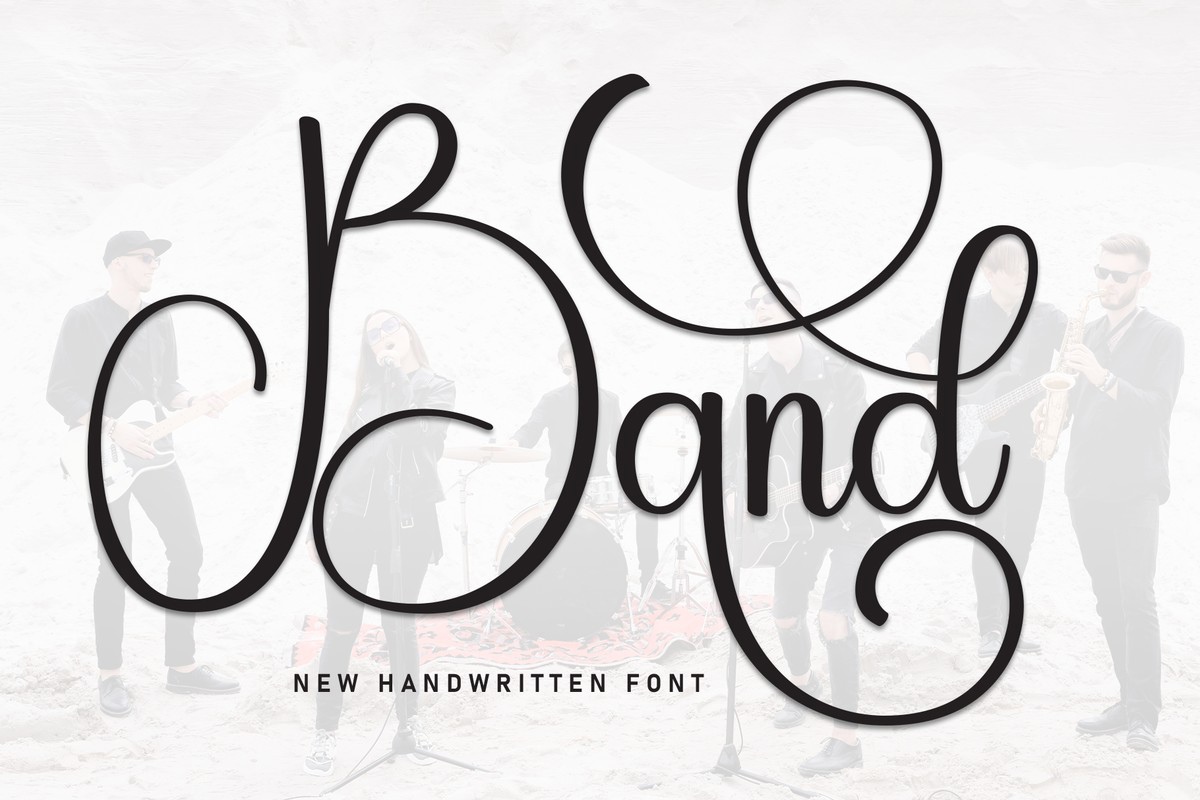 Band Regular Font | xFonts.pro