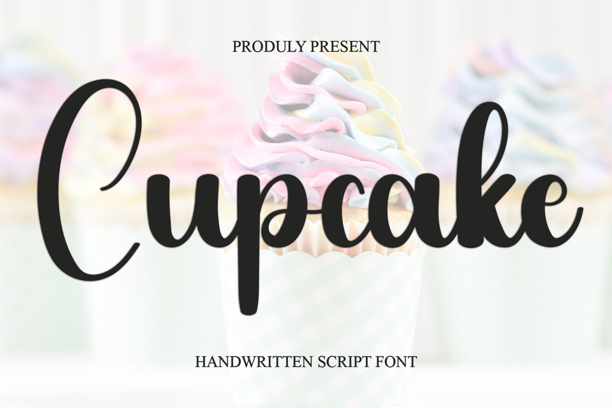 Cupcake Font preview